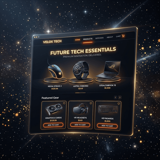 e-commerce website design